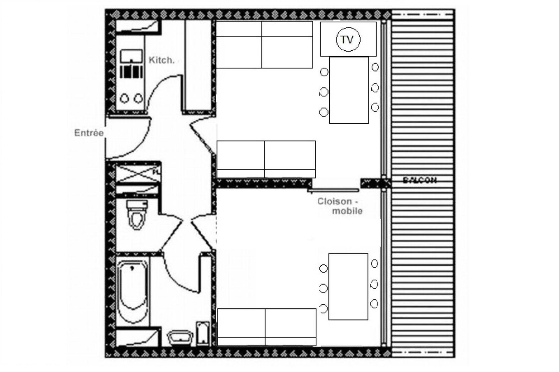 Residence Aravis - Appartement Agreable - Centre Station - Balcon Mae-2134 생마르탱 드 벨빌 외부 사진